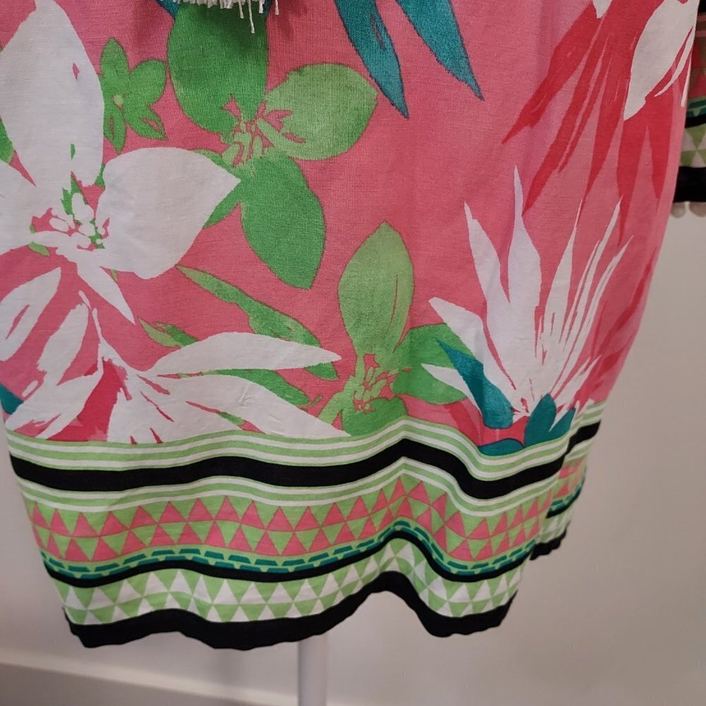 Ruby Rd Mix Print Pink Top - Picture 8 of 11